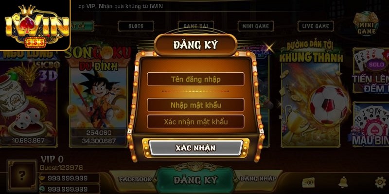 Đăng Ký Iwin - Hướng Dẫn Trải Nghiệm Trên Sân Chơi Uy Tín 2 Quá trình đăng ký Iwin chi tiết và an toàn nhất