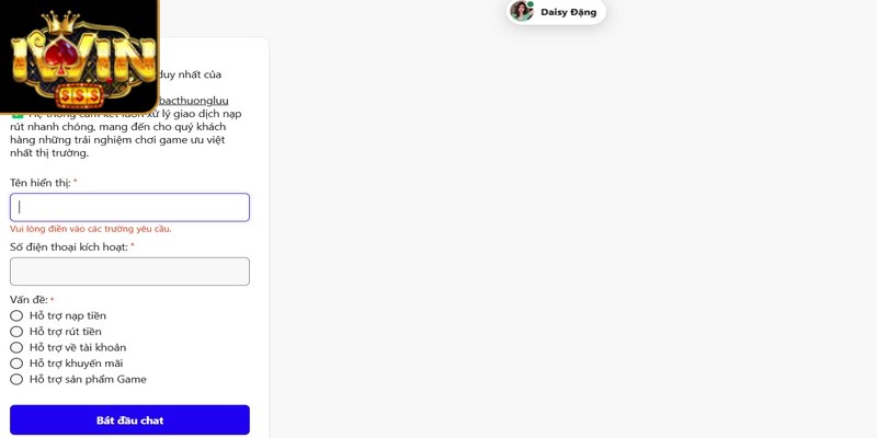 Liên Hệ Iwin - Tổng Hợp Các Phương Thức Liên Lạc Tiện Lợi 2 Live Chat là kênh liên hệ phổ biến và rất hữu ích